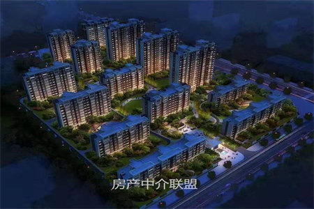 东阳城四楼117平三室精装带车库100万可按揭